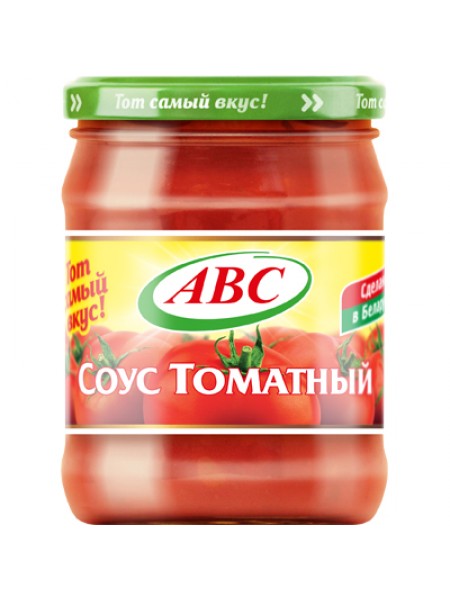 Соус АВС Томатный 500г*6 ст.банка Соус АВС Томатный 500г*6 ст.банка